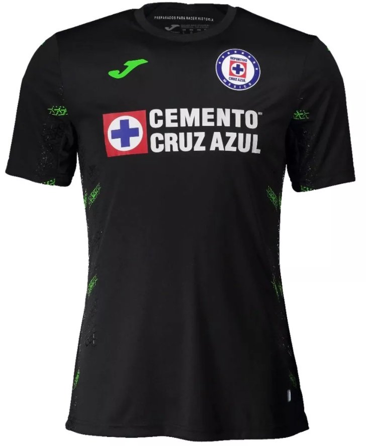 Camisa oficial Joma Cruz Azul 2020 2021 I Goleiro